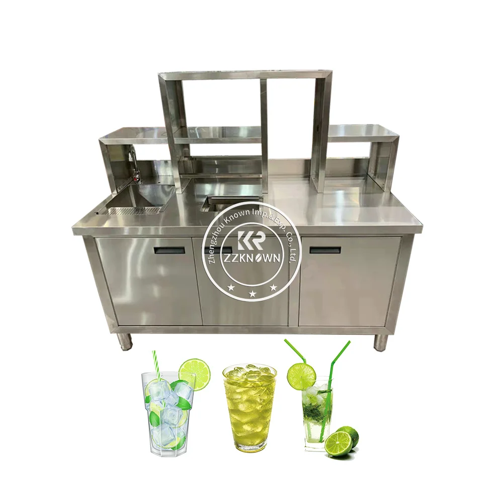 Top Counter Draft Beer Cooler, 2 torneiras, Dispenser Machine, Bancada Contador, 2023