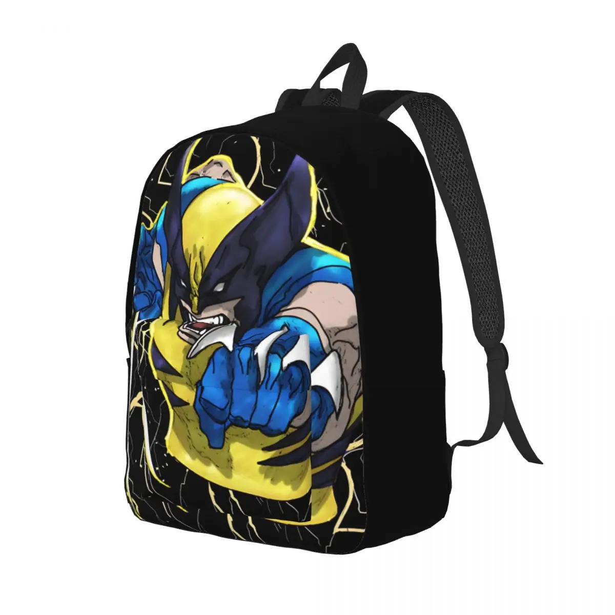 Kindergarten Bag Wolverine_6 Zipper Closure Deadpool And Wolverine Girl Boy Birthday Gift Lightweight Children's Bags For Work