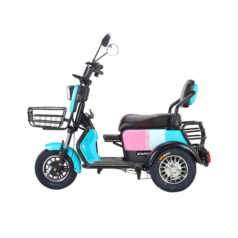 Brushless logo can be customized three wheellong battery life heavy electric tricycle low