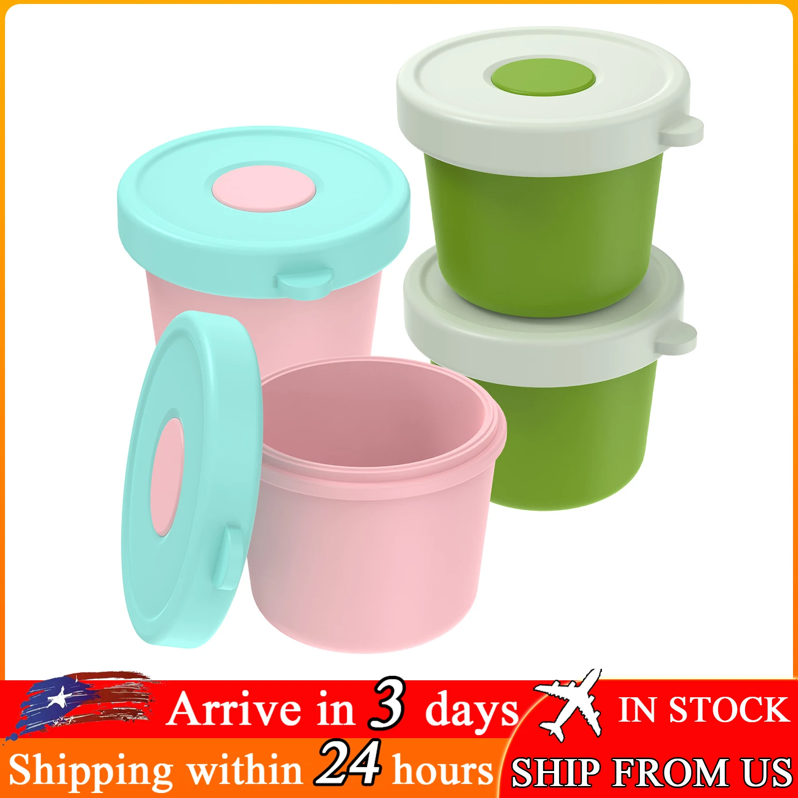 8Pcs Dips Containers Silicone Salad Dressing Container Dipping Sauce Container Heat Resistant Small Condiment Containers