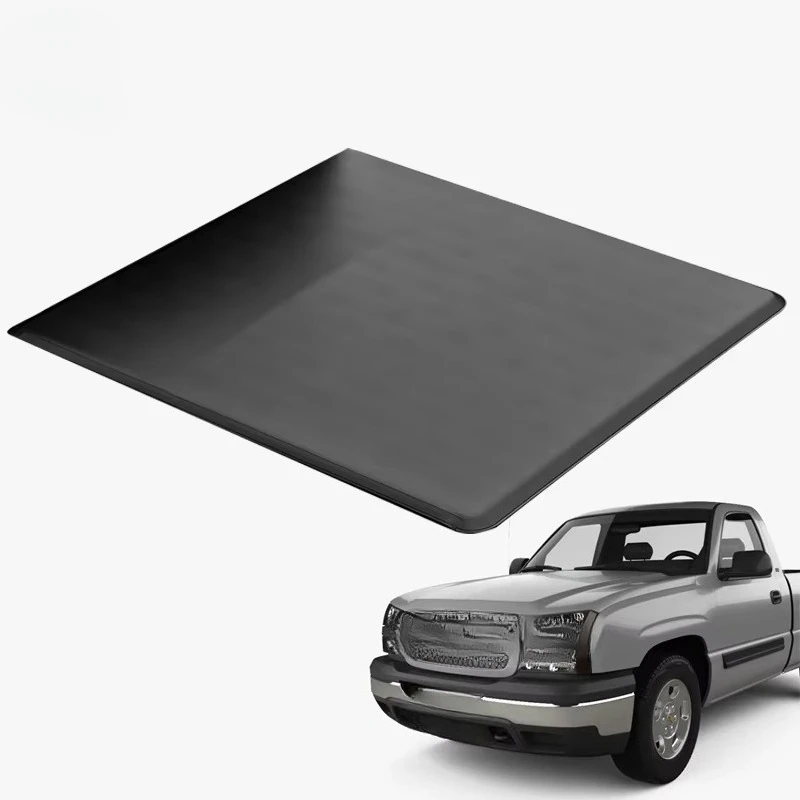 

AQTA Vinyl Soft Roll up Tonneau Cover for 2004-2006 Chevy Silverado Fleetside 5'8" Bed 69" Pickup Bed Cover