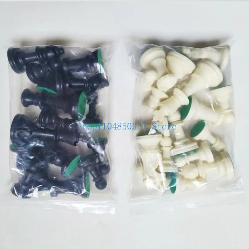 32 قطعة قطع الشطرنج البلاستيكية الدولية لعبة الشطرنج بيادق تمثال قطع البطولة رجل الشطرنج ملحقات لوحة الشطرنج