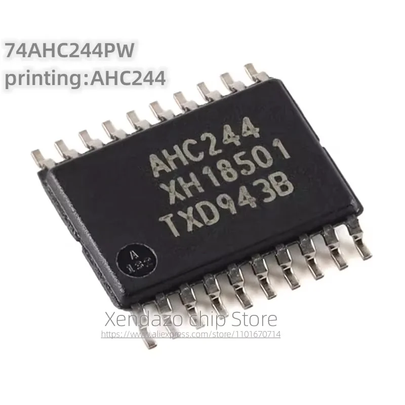 10pcs/lot 74AHC244PW printing AHC244 TSSOP-20 package Original genuine Eight channel buffer chip