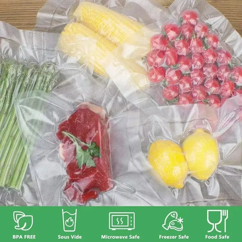 

Вакуумные пакеты для хранения продуктов с сетчатым узором, 15x20 см, для дома, для сохранения свежести, новинка