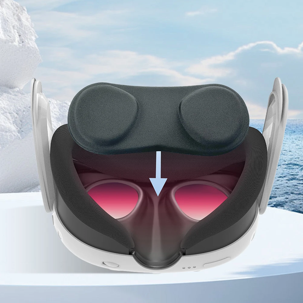 VR غطاء للعدسات المضادة للخدش الغبار عدسة غطاء العدسة استبدال ل ميتا كويست 3S/3/2/Pico4 الترا VR الملحقات