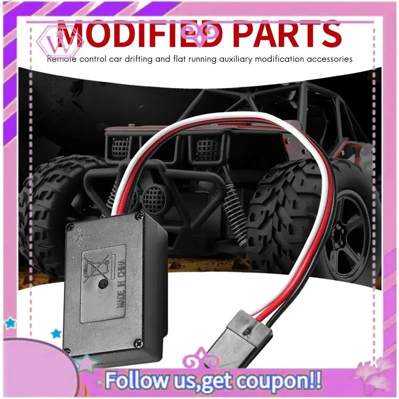 

Upgraded 6X Mini Gyro Gyroscope For WPL D12 1/10 RC Car Drift Racing Car Steering Output Integrated Compact Light-Weight Design
