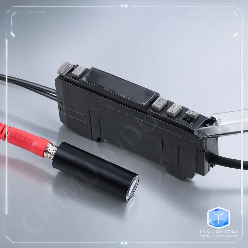 【CHIMU INDUSTRIAL】 for SZ-FC71 Color Fiber Amplifier Sensor Photoelectric Switch for Sorting and Positioning NPN PNP Output
