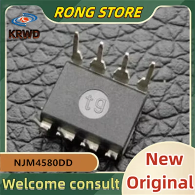 (25 STKS) 4580DD 45BO00 NJM4580DD NJM4580D NJM4580 DIP8 Nieuwe en Originele Chip IC