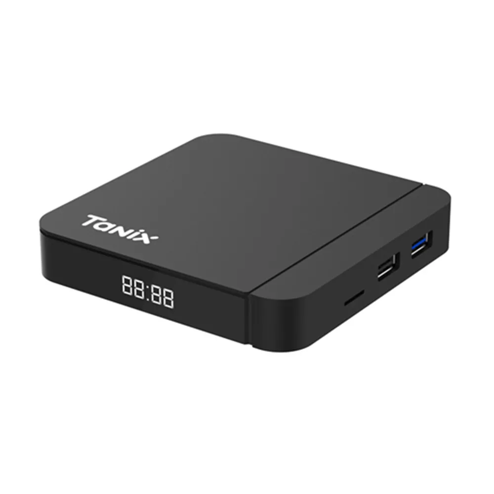 Android 11.0 Tanix W2 TV Box Amlogic S905W2 2G 16G TVBOX H.265 3D AV1 BT 2.4G 5G Wifi 4K HDR Video Player Set Top Box PK TX3