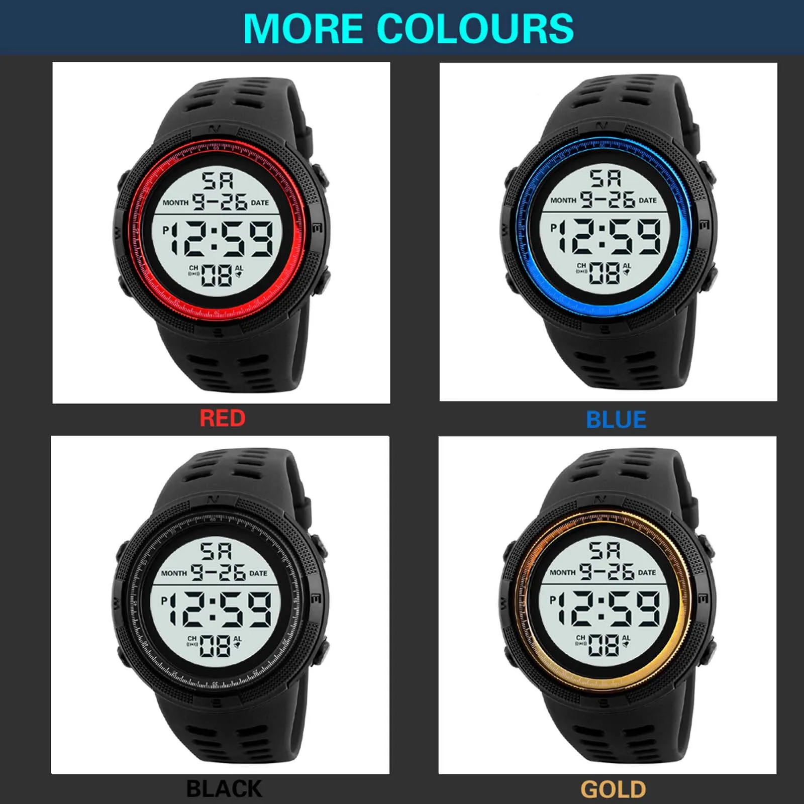 Luxury Mens Digital Led Watch Date Sport Men Outdoor Electronic Watch Minimalist Fashion Thin Watches relogios masculino