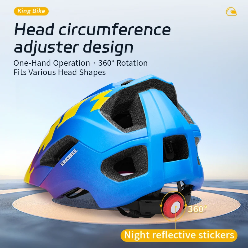 KINGBIKE child moto helmet integral mtb children boy cycling safety bike helmet skateboarding detachable full face bike helmet