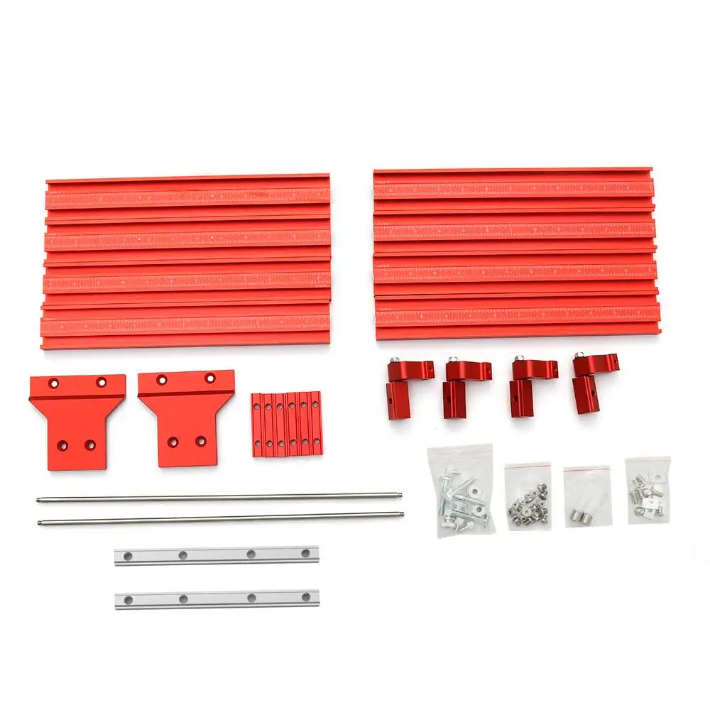 Imagem -06 - Alumínio Alloy Parallel Guide System Cortes Repetitivos para Track Saw Rail Festool Ferramenta de Madeira mm no tipo