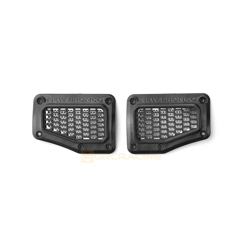 CGRC Simulation Side Air Intake Grille Decoration for 1/10 RC Crawler Car Traxxas TRX4 New Bronco 2021 Upgrade Parts