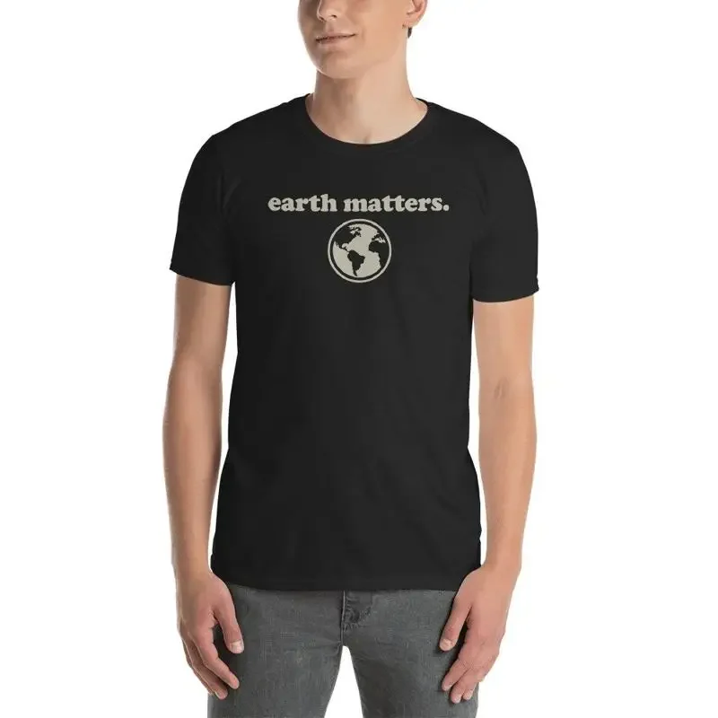 Planet Earth T Shirt Save The Global Warming Environment Matters