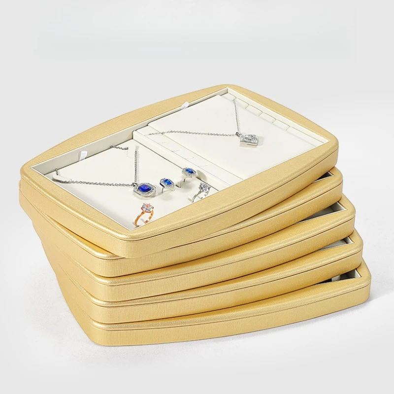 

Металлическая полиуретановая пластина для демонстрации ювелирных изделий, кольцо, серьги-гвоздики, коробка для браслета, кулон, ожерелье, лоток для хранения ювелирных изделий, набор реквизитов