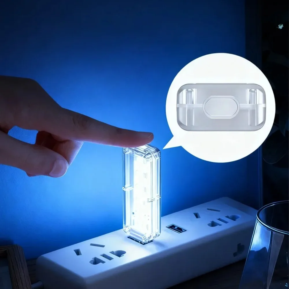 Portable PC USB Night Light 5V Power 3000K/6500K Touch Dimming Light Dimmable Function 10 LEDs Plug in Light Study Lamp