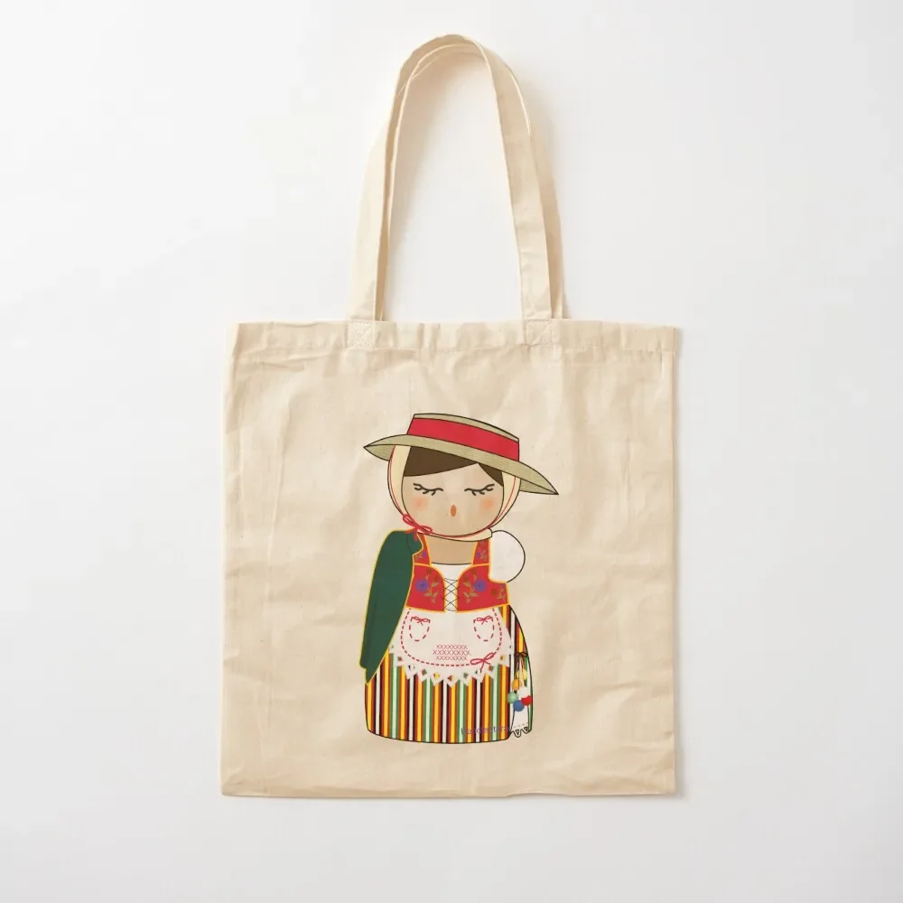 

Kokeshi Canaria Tote Bag bags woman 2025 Candy bags tote bag canvas canvas bags