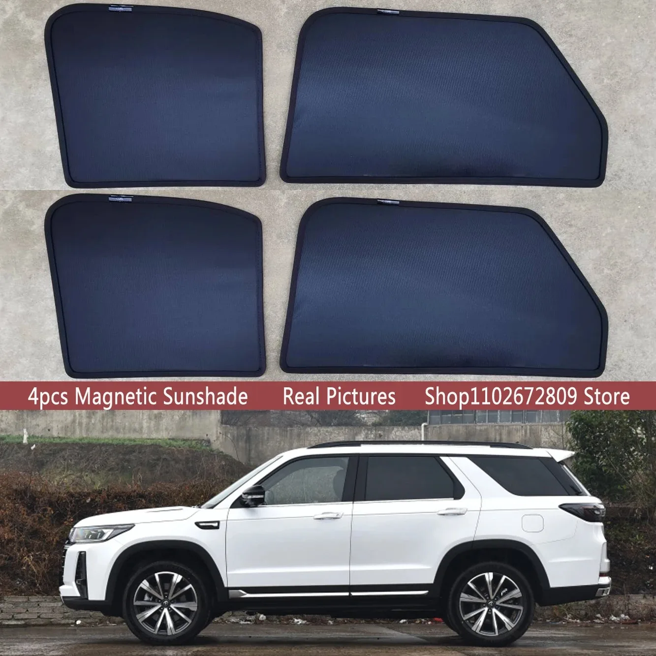

Магнитная солнцезащитная шторка на лобовое стекло для Changan CS95 2019-2023 гг. Аксессуары
