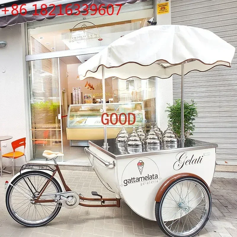 TAO Outdoor Activities Art Gallery Dining Car Market Camping Snack Tricycle Holiday Food Cart