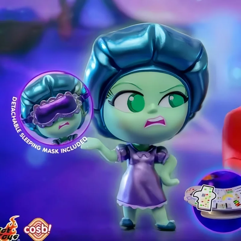 Inside Out 2 Pajama Party series blind box Joy Sadness Disgust Nostalgia Envy Cosbi Collect Figurine Kids Birthday Gift