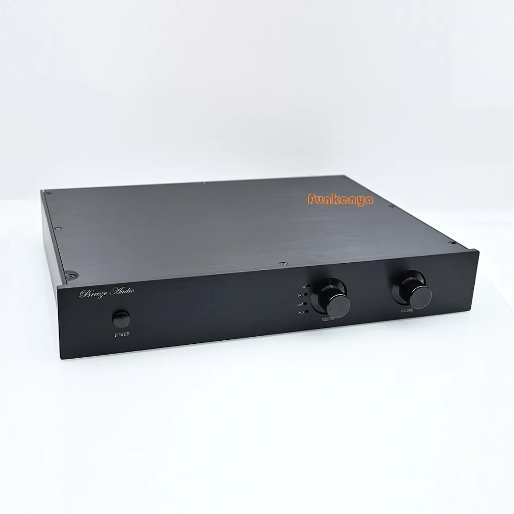 

430x70x360mm DIY Anodized Aluminum DAC Decoder Case Power Amplifier Supply Chassis Preamp Amp Housing DAC Headphone Shell 4307