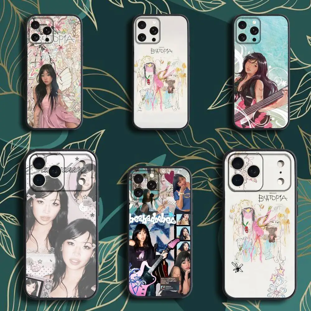 

beabadoobeeS Beatopia-es Phone Case For iPhone 11,15,16,14,13,17,12,Pro,SE4,Plus,E,Max,Air,Mini Black Cover