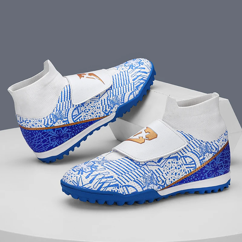 

Hot Selling Lightweight Versatile Childrens Soccer Shoes Flexible Shock-absorbing Sports Shoes Stable Durable Traction Spikes