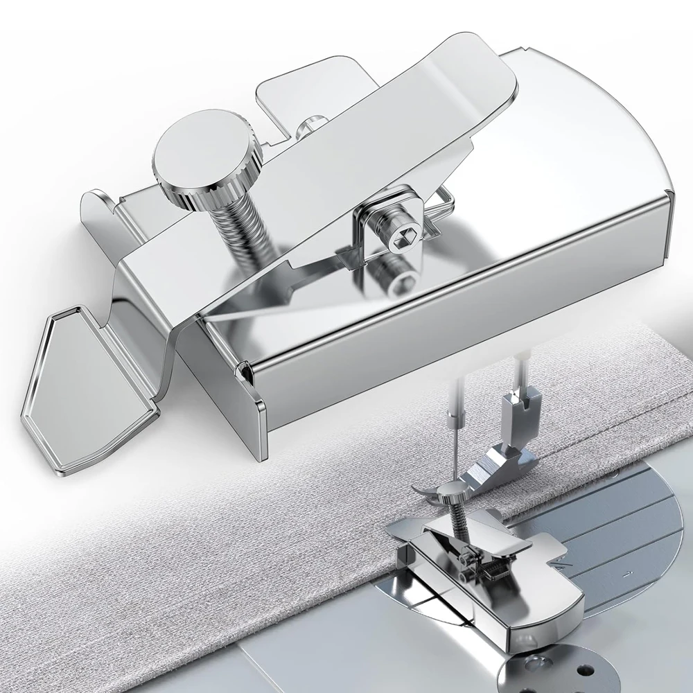 Neue magnetische Nahtführung für Nähmaschine, multifunktionale gerade Linie, Säume, Nählineal, universelle Nähmaschinenaufsätze – Detail 8