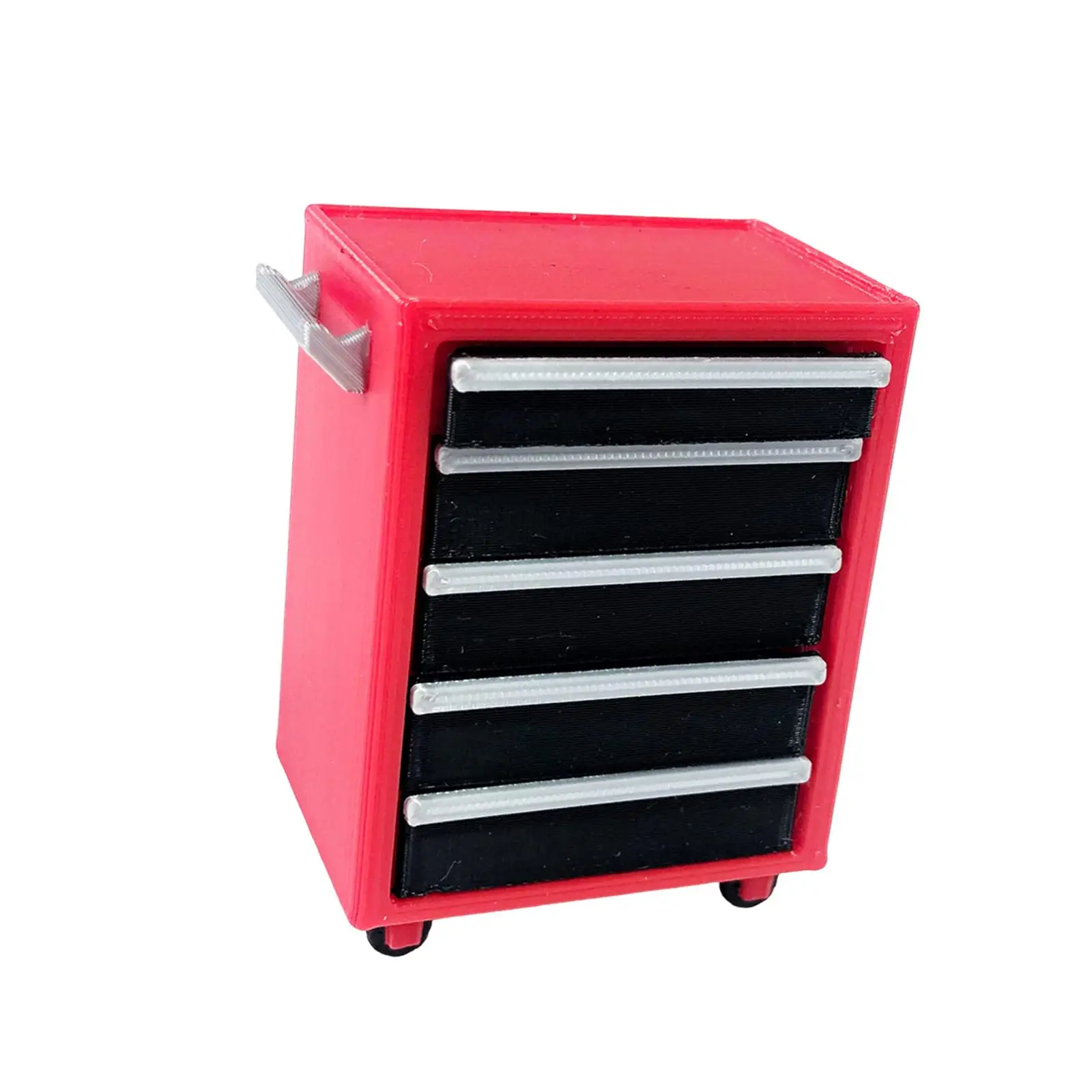 1/18 Garage Cabinet Simulated Mini Cabinet Car Repair Shop Accessories
