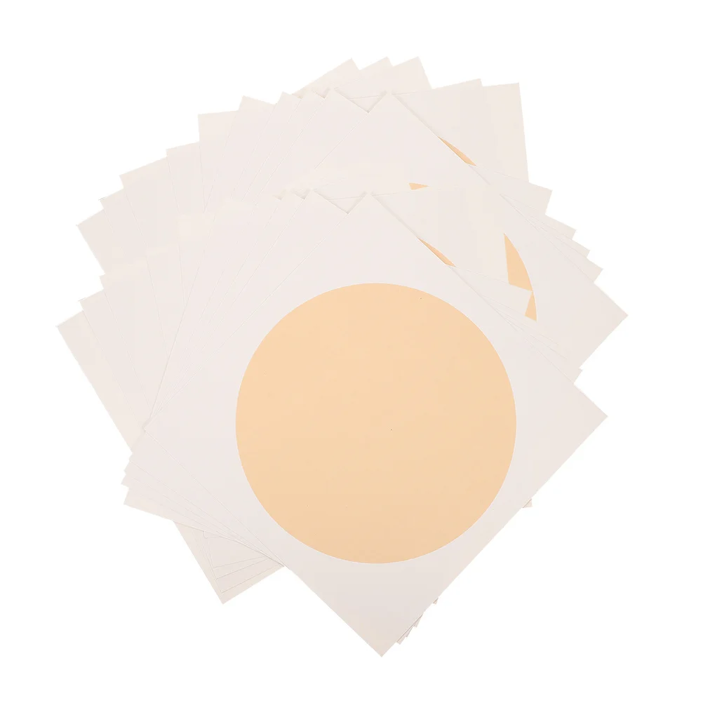 

20pcs Calligraphy Fan Surface Xuan Paper For Hand-Painting Seal Writing Cursive Script Sumi Ink Practice Art Painting Paper