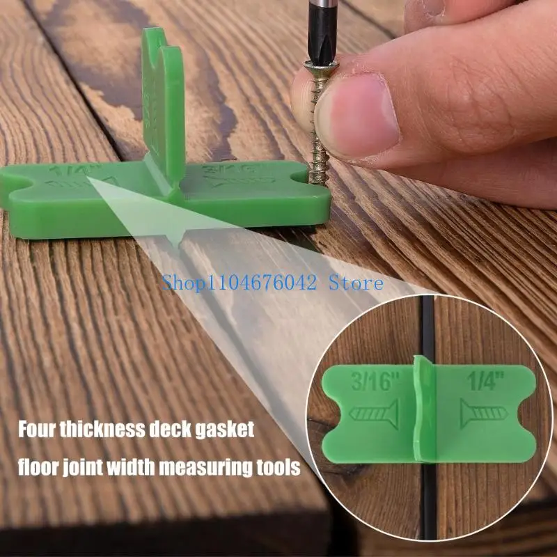 652F Board Deck Spacer for Hardwood Composite Decking 4Thicknesses
