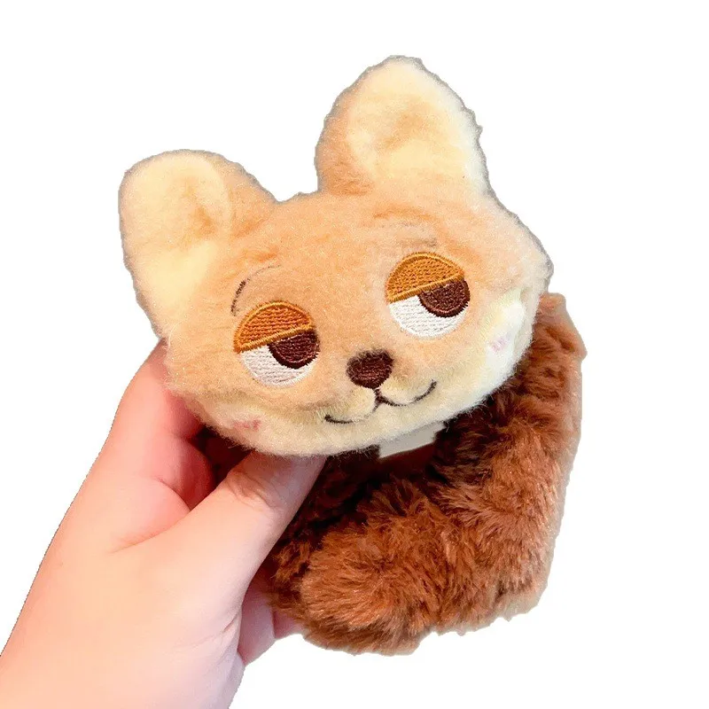 Cartoon Zootopia Legami per capelli Inverno Soffici accessori per capelli Nick Judy Fasce per capelli all'ingrosso carine Ornamenti per capelli di moda per le donne