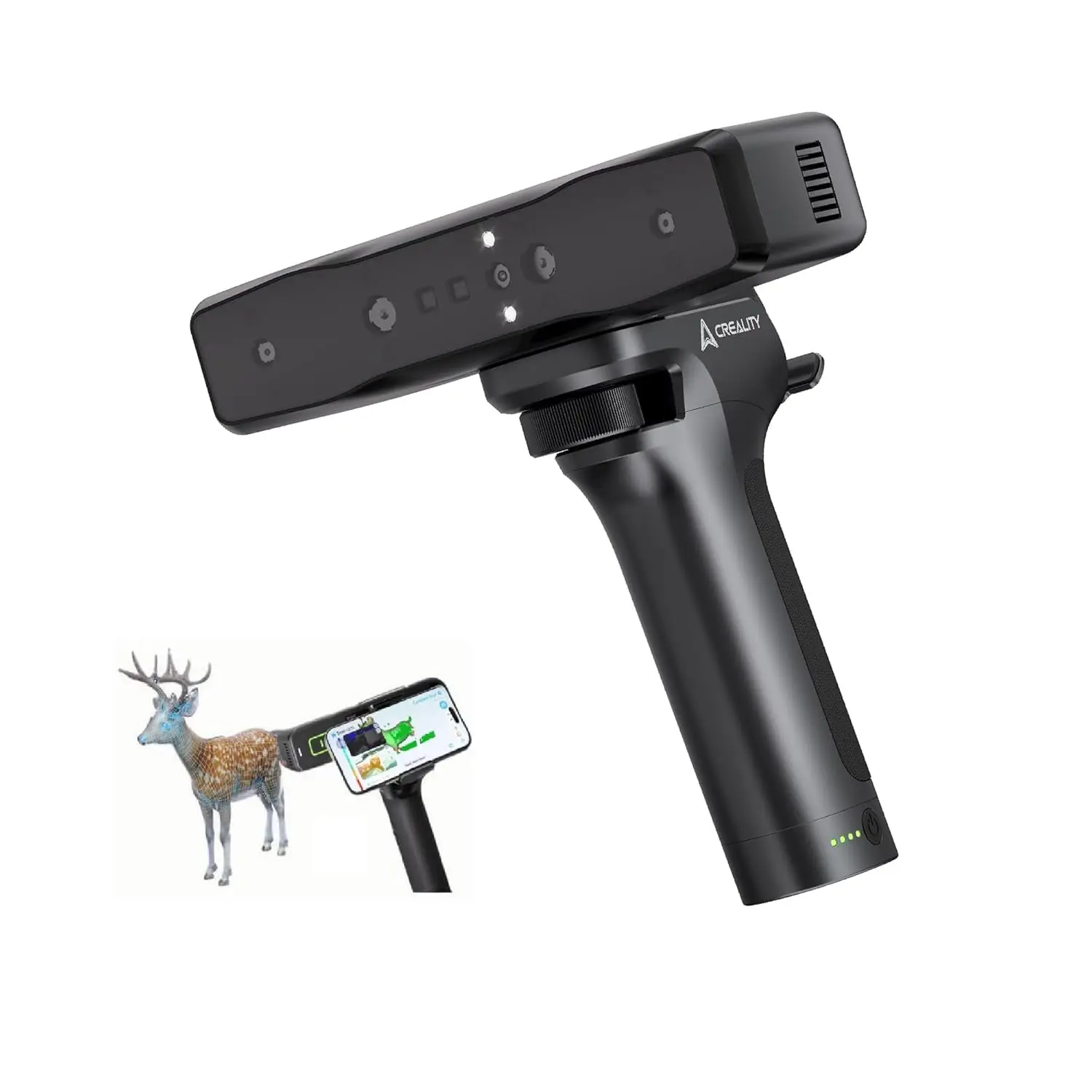 Creality Otter Lite basic 3D Scanner for 3D Printing, Handheld 3D Printer Scanner 0.05mm Precision, Full-Color Scanning | WiFi 6