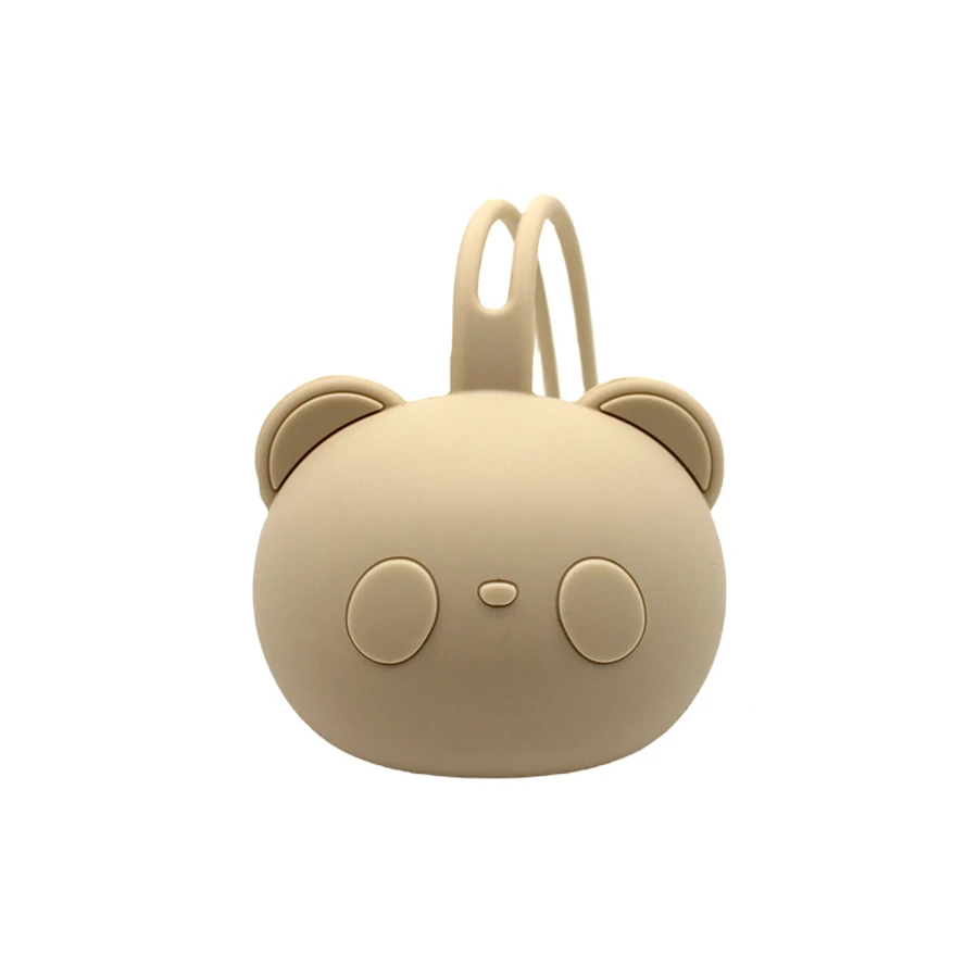 Silikon-Schnullertasche / Schnullerbox / Münzbeutel aus Silikonmaterial, geeignet für die Aufbewahrung von Kindersachen – Detail 7