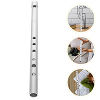D Whistle Fern Smooth Surface Clarinet Instrument for Kids Full Metal Easy to Carry Musical Instruments Aluminum Alloy Woodwind