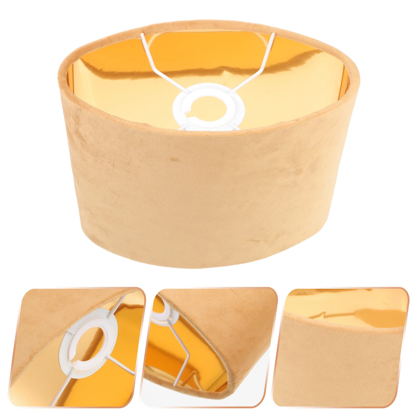 Abajur oval simples acessório de luz abajur delicado tons de cabeceira para chão