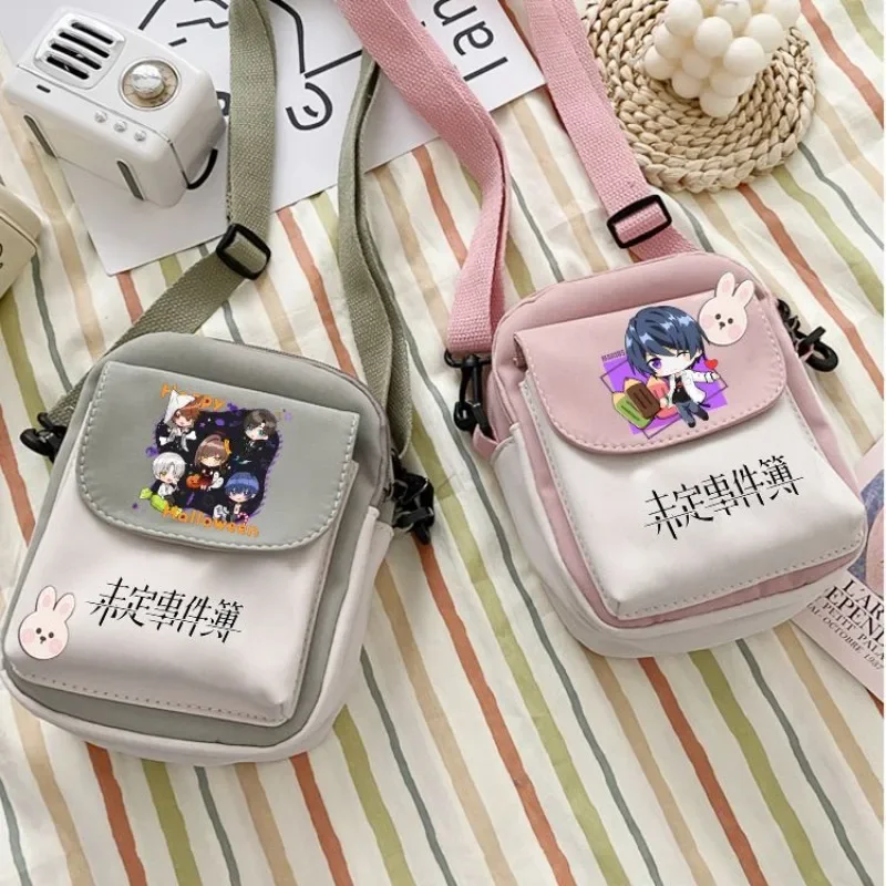 

Anime Game Tears of Themis Cos Vilhelm Artem Wing Marius Luke Pearce Unisex 2024 Simple Print Diagonal Shoulder Bag Gift