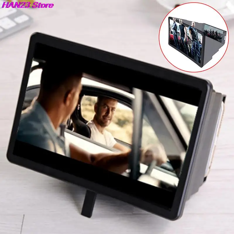 Mobile Phone 3D Screen Magnifier Smartphone Magnifying Glass Enlarger Screen 3D Movie Video Cell Phone Screen Amplifier