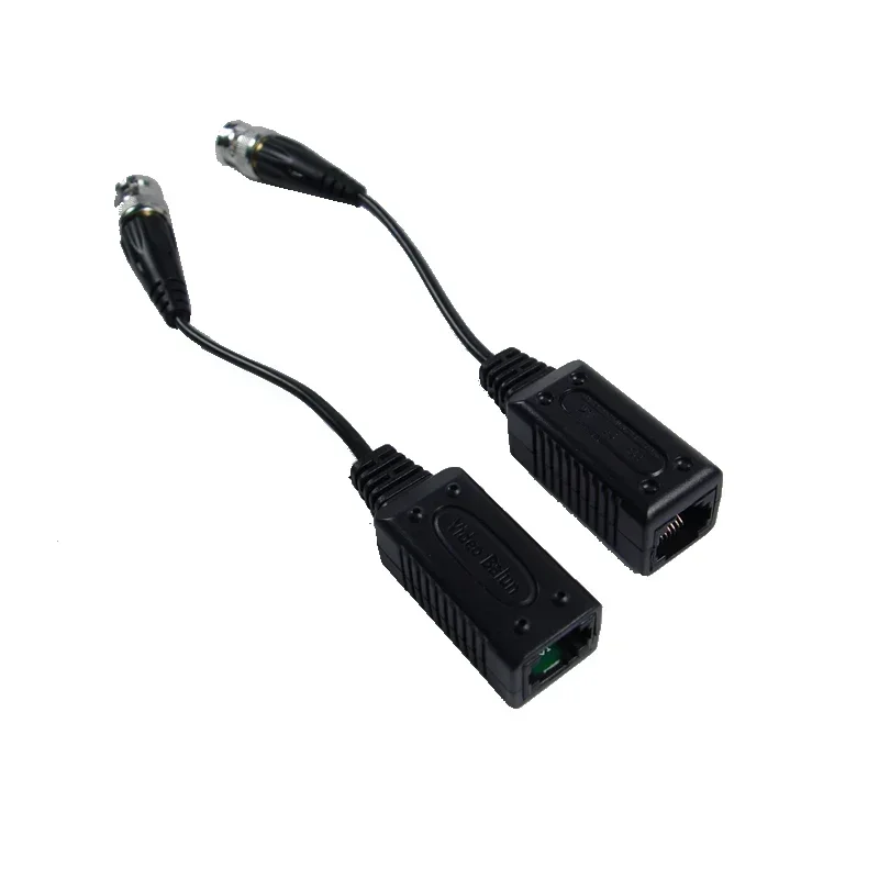 Anpwoo 500 فولت لـ HD CVI/AHD/TVI الملتوية BNC CCTV أجهزة الإرسال والاستقبال السلبية Cat5 CCTV UTP فيديو Balun IPC لمدى 2MP 3MP 4MP 200M