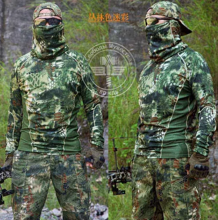 Summer Mesh O-neck Shirt Kryptek T Shirt quick dry Typhon Mardrake Highlander Nomad Mountain