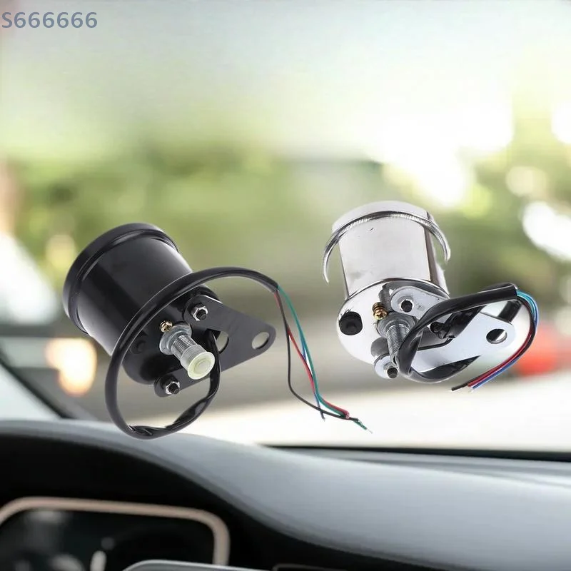 Medidor modifiável para scooter de motocicleta com velocímetro LED digital universal, odômetro, medidor de combustível