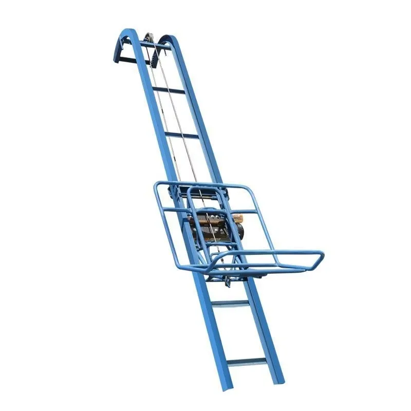 

Electric Ladder Lift Platform 2.4m 2.6m 2.8m Working Height With Loading Tray For Construction Cargo Transport