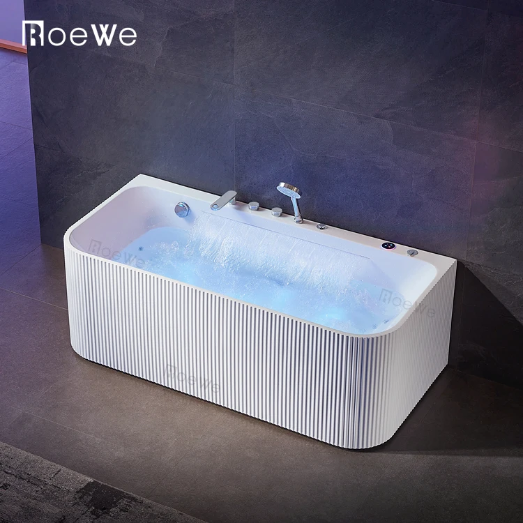 

Indoor whirlpool Bath Tub with Jacuziy Hydro Massage Bathroom Bathtub for Modern Bathroom