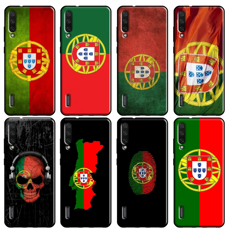 Portugal Flag Cover For POCO X3 NFC M3 Case For Xiaomi Mi Note 10 Lite A2 8 9 Mi 9T 10T Pro Mi 11 Back Cover