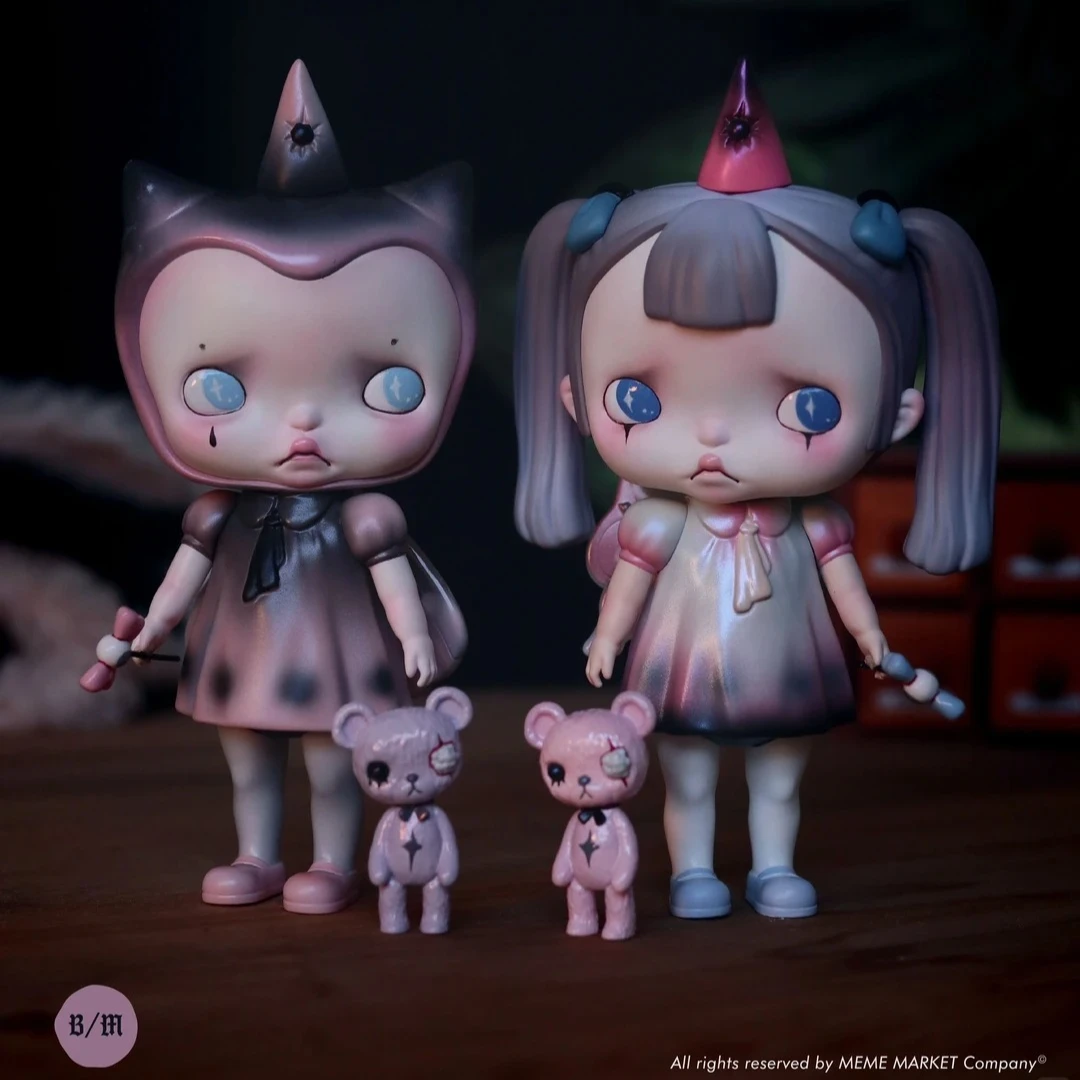 

Genuine POP MART TINYTINY Handemade Series Limited Edition Anime Figure Collection Ornament Toys Gift