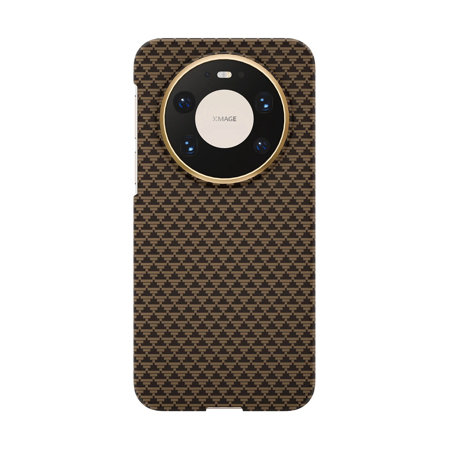 

For Huawei Mate 80 Pro Max 80 RS Case Extremely Thin Grid Pattern Carbon Fiber Mobile Phone Cover
