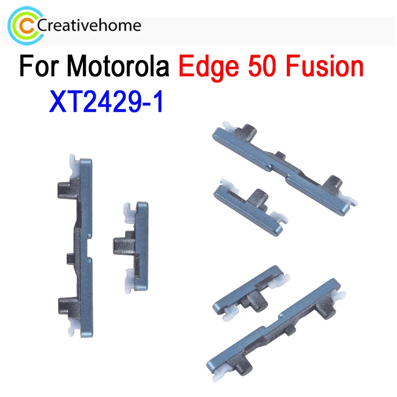 OEM Button For Motorola Edge 50 Fusion XT2429-1, 2024 Phone Power Button and Volume Control Button Repair Replacement Spare Part