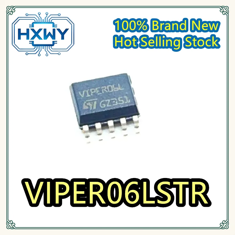 (3/10 pcs) VIPER06LSTR  VIPER06L  SSOP10 package  IC chip  Brand new electronics  Best-seller  Fast dispatch