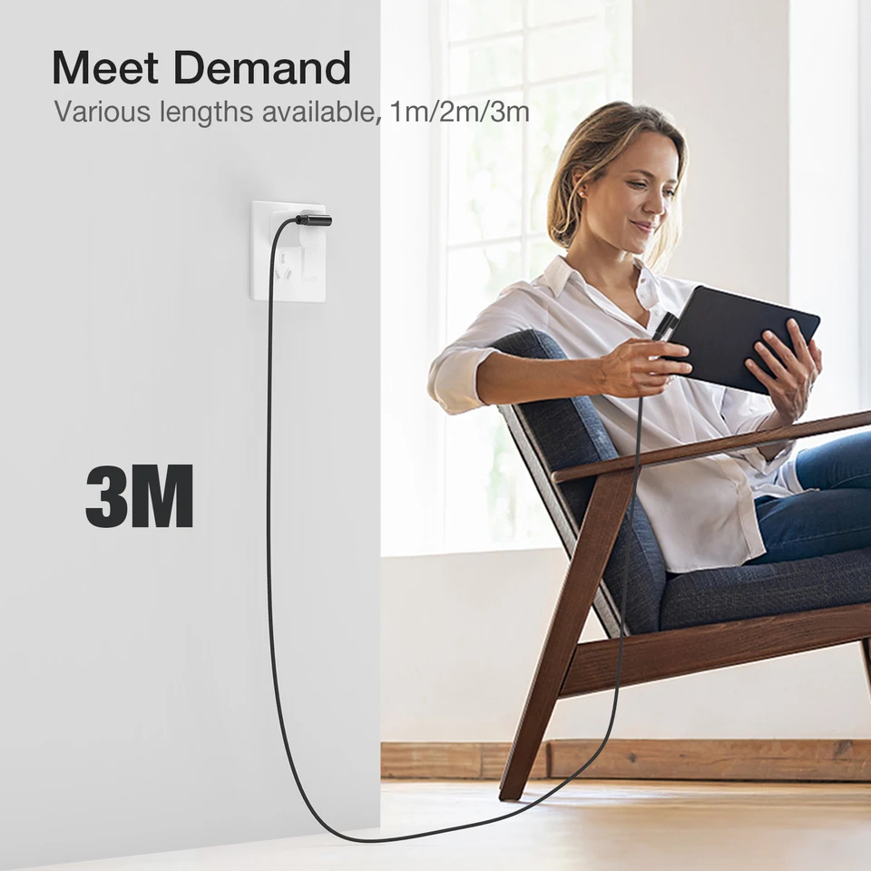 2m 3m 90 Degree Fast Charge USB Cable For iPhone 14 13 12 11 Pro Max XS XR 8 7 6 Plus SE iPad Apple Wire Data Charger Cord 2 3 m, image 6
