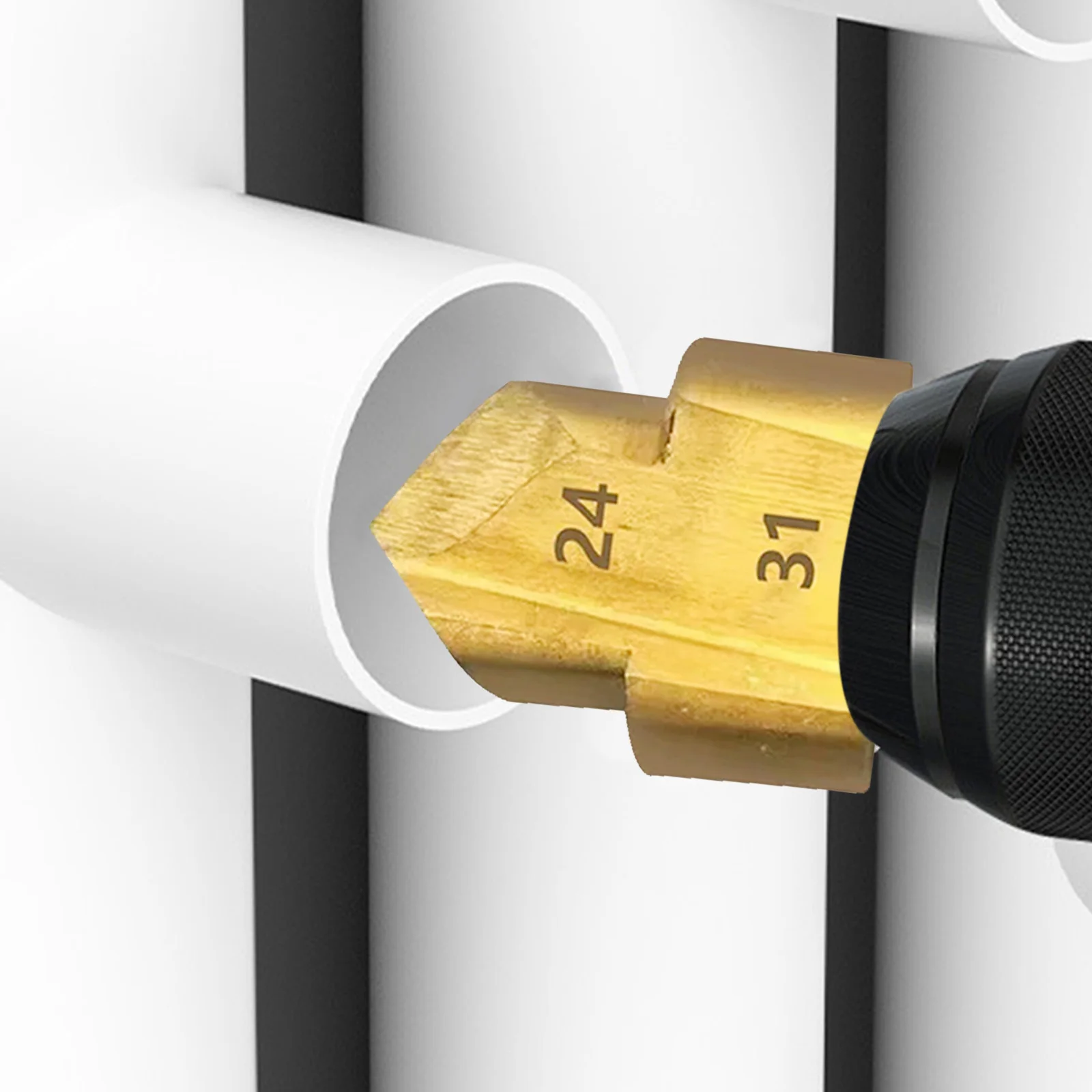 Pipe Threading Kit PPR Riser Burr-free Cutting Coarse Thread Hexagonal Shank High-speed Steel Thread Processing Efficiency